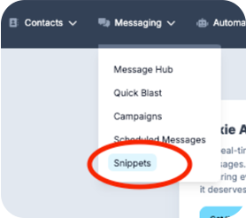 Templates (Snippets)